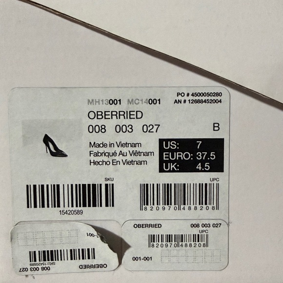 Aldo Elegant Black Pointed Heels - Picture 6 of 8